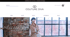 Desktop Screenshot of couturediva.com